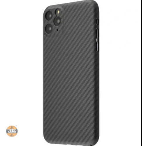 Husa Cover Hard Carbon Fiber, pentru iPhone 11 Pro Max