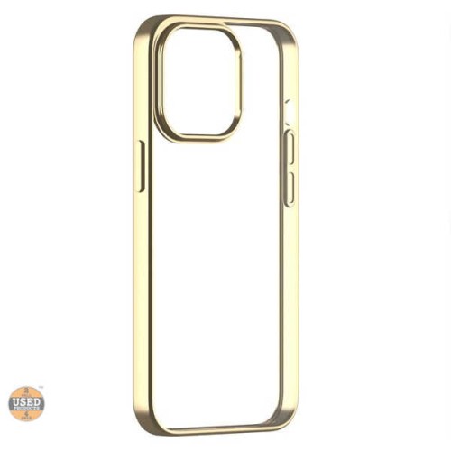 Husa Protectie Spate Cellara Auriu Electro Compatibila cu iPhone 13 PRO MAX