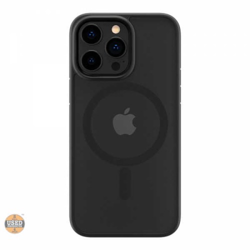Husa Protectie Spate Cellara Negru Shade Soft Compatibila cu iPhone 14 PRO MAX