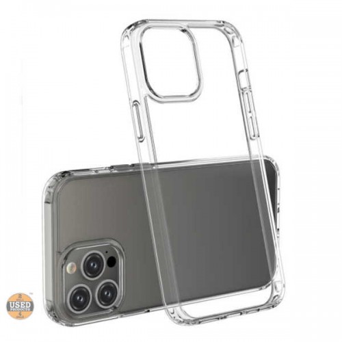 Husa Protectie Spate Cellara Transparenta Crystal Compatibila cu iPhone 13