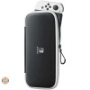 Husa Transport Nintendo Switch Slim Tough Pouch, Black / White