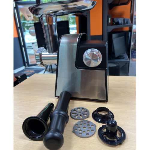 Masina de tocat electrica MG-S6, 2800W Max, Accesorii incluse, Silver
