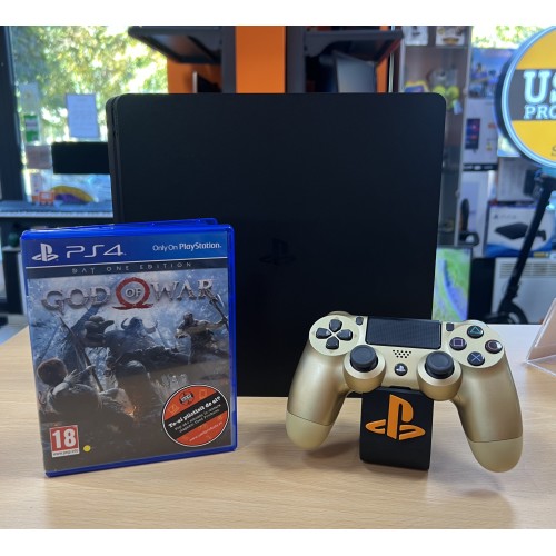 Consola Sony Playstation 4 Slim (PS4) 500Gb + Controller + God of War - Joc PS4
