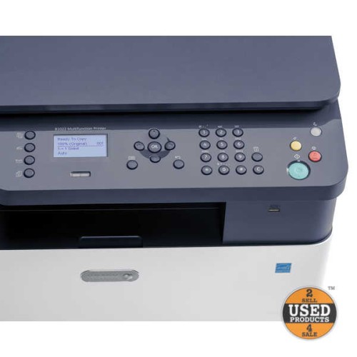 Imprimanta multifunctionala Xerox WorkCentre B1022, Laser, Monocrom, Format A4/A5, 22 ppm, USB, Wi-Fi Imprimanta multifunctionala Xerox WorkCentre B1022, Laser, Monocrom, Format A4/A5, 22 ppm, USB, Wi-Fi