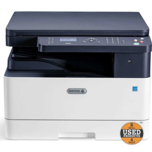 Imprimanta multifunctionala Xerox WorkCentre B1022, Laser, Monocrom, Format A4/A5, 22 ppm, USB, Wi-Fi