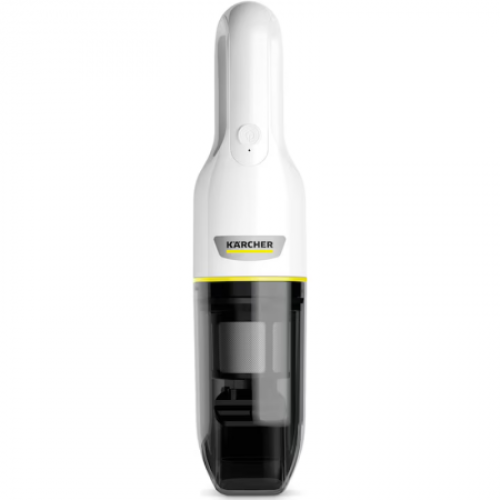 Aspirator de mana KARCHER CVH 2, 70W 0.15L, Autonomie max 10 min, Alb/Negru
