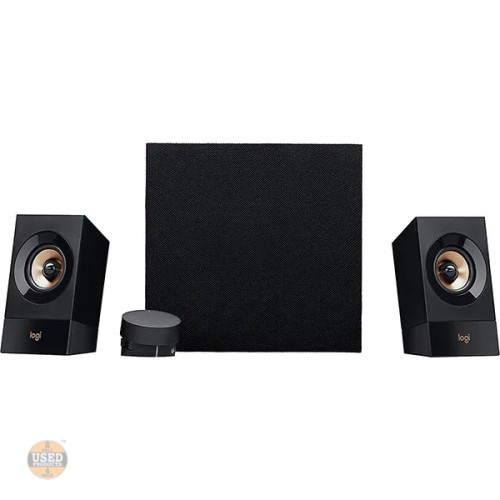 Sistem audio 2.1 Logitech Z533, 60W RMS, Jack 3.5mm, RCA, Negru
