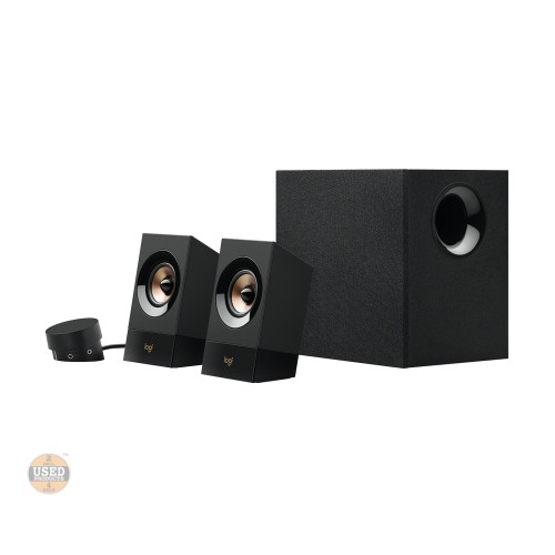 Sistem audio 2.1 Logitech Z533, 60W RMS, Jack 3.5mm, RCA, Negru Sistem audio 2.1 Logitech Z533, 60W RMS, Jack 3.5mm, RCA, Negru