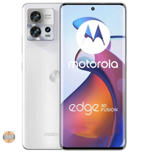 Motorola EDGE 30 Fusion, 128Gb, 8 Gb Ram, Dual Sim, Aurora White
