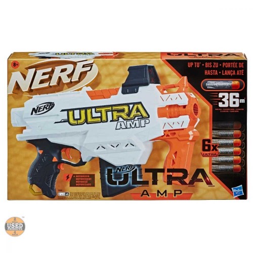 Blaster Nerf Ultra Amp, 6 proiectile, 27x44 Cm