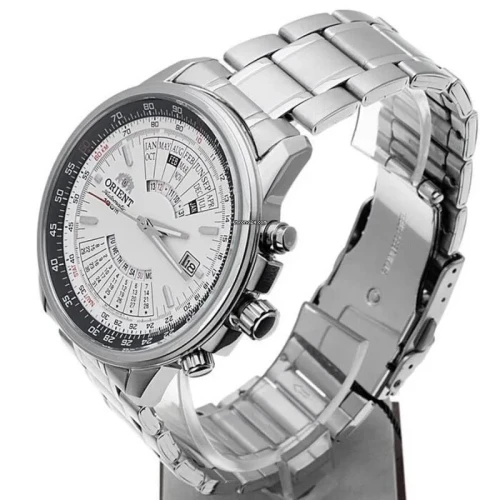 Ceas barbatesc Orient Mechanical Sports Watch EU07001B, 44mm, Carcasa si curea Otel inoxidabil, 10ATM, Automatic Ceas barbatesc Orient Mechanical Sports Watch EU07001B, 44mm, Carcasa si curea Otel inoxidabil, 10ATM, Automatic