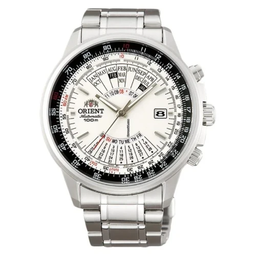Ceas barbatesc Orient Mechanical Sports Watch EU07001B, 44mm, Carcasa si curea Otel inoxidabil, 10ATM, Quart