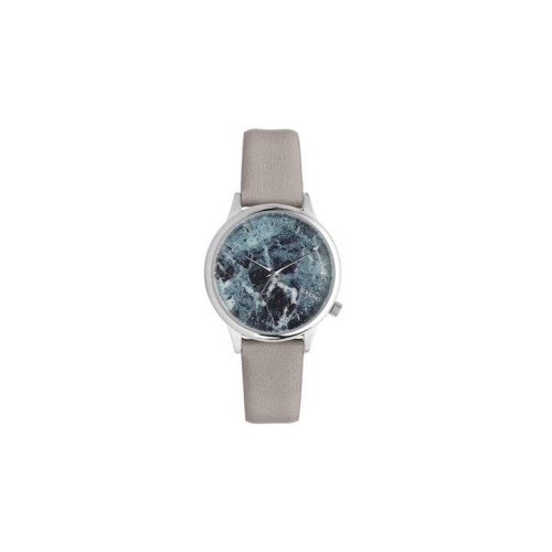 Ceas Dama Estelle Komono, Quartz, 36 mm, WR 30m, Otel inoxidabil, Curea de piele, Gri
