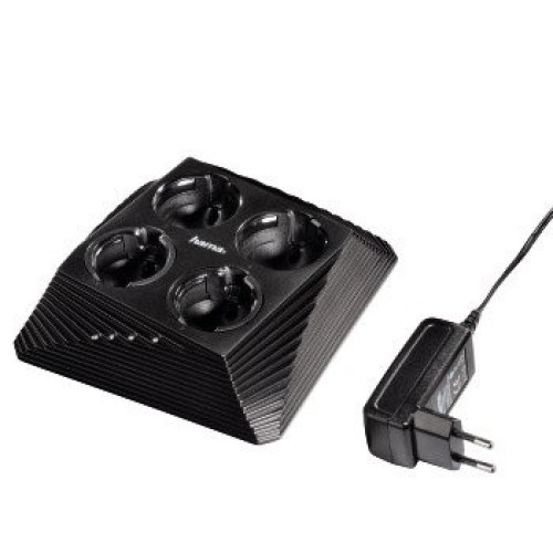 Statie de Incarcare HAMA 4 in 1, 5 V, PS Motion Move, USB, Negru

