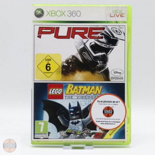 PURE and LEGO Batman The VideoGame - Joc Xbox 360