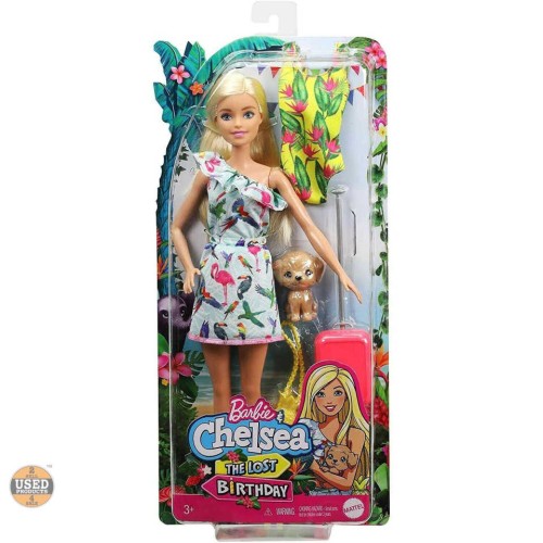 Papusa Barbie Chelsea The Lost Birthday PlaySeat, 15x32 Cm