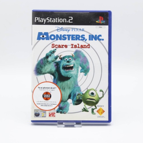Disney Pixar Monsters Inc Scare Island - Joc PS2
