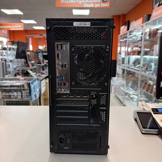 Sistem Desktop Gaming CPE, Procesor AMD Ryzen 5 8500G 5.0Ghz, 16 Gb RAM DDR4, SSD 512 Gb NVMe, nVidia GeForce RTX 3060 Ti 8 Gb, USB, DVI, HDMI, DisplayPort, Ethernet