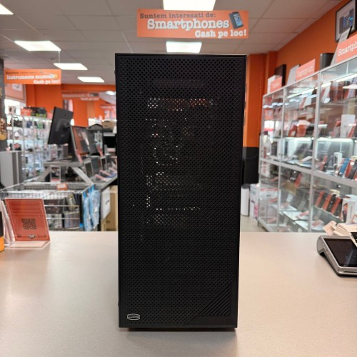 Sistem Desktop Gaming CPE, Procesor AMD Ryzen 5 8500G 5.0Ghz, 16 Gb RAM DDR4, SSD 512 Gb NVMe, nVidia GeForce RTX 3060 Ti 8 Gb, USB, DVI, HDMI, DisplayPort, Ethernet