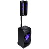 Sistem audio SONY MHC-GT4D, Bluetooth, NFC, USB, CD, DJ Effects, Mega BASS, Party music, Iluminare LED, Telecomanda, Negru