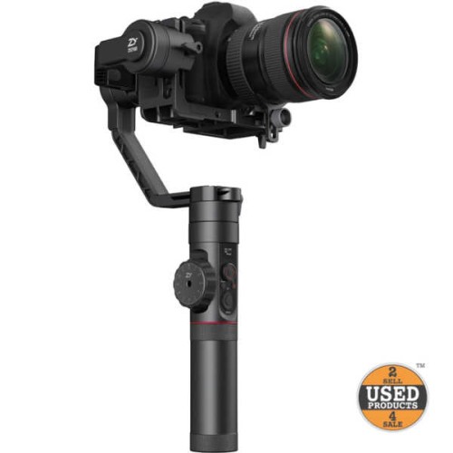 Sistem de stabilizare Zhiyun Crane 2, 3 Axe, pentru DSLR si Mirrorless, Aluminiu, Max. 3.2Kg, Panorama si Rotire 360 Grade, Inclinare 185 grade, 1.25 Kg