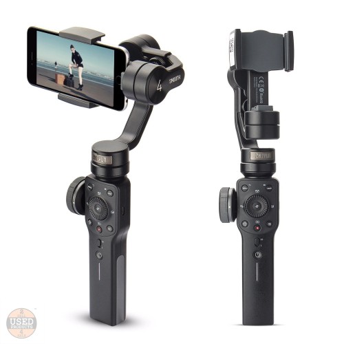 Sistem de stabilizare Zhiyun Smooth 4, Rotire 240 grade, max. 12h, USB-C, Black