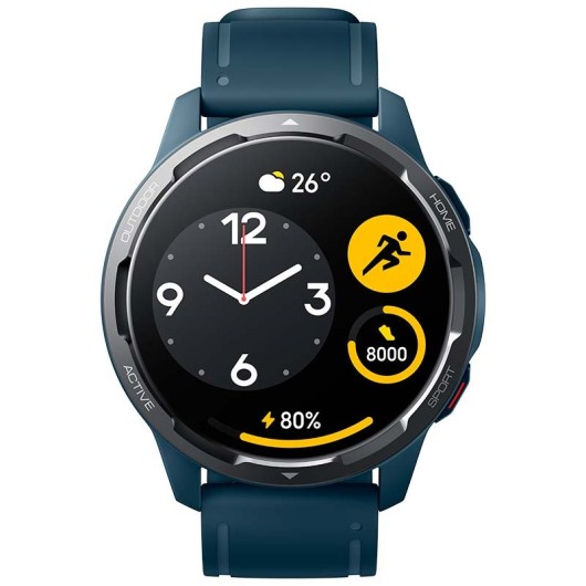 Smartwatch Xiaomi Watch S1 Active, HR, iOS, Android, Ocean Blue