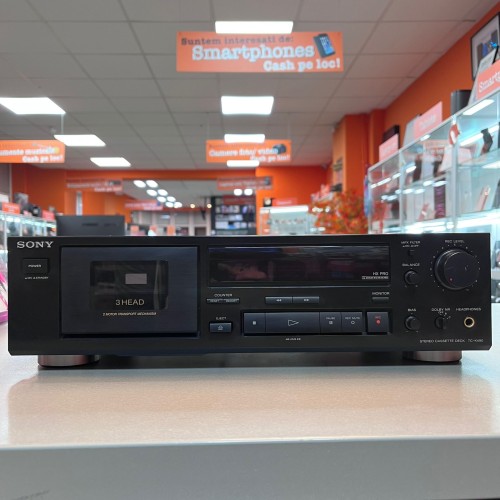 Stereo Cassette Deck Sony TC-K490, 2 canale, 30Hz - 19kHz, Dolby C