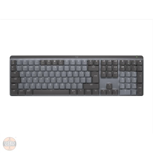 Tastatura Wireless Logitech MX Mechanical Perfomance, Iluminata, Bluetooth, USB, QWERTY, Windows, macOS, iPadOS, iOS, ChromeOS, Linux, Android