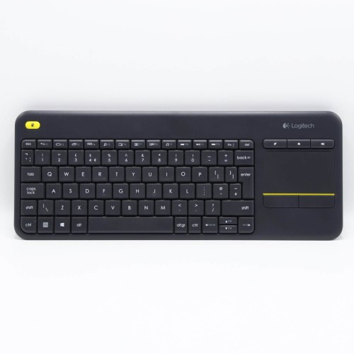 Tastatura wireless Logitech K400 Plus, Touchpad