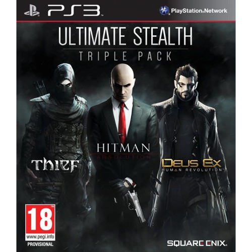 Ultimate Stealth - Triple Pack (Thief, Hitman Absolution, Deus Ex) - Joc PS3