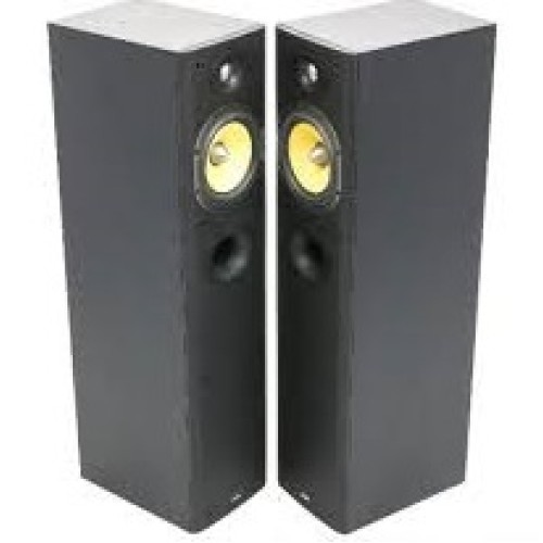 Set Boxe de podea Bowers & Wilkins DM-602.5 S3, 100 W Stereo, 40Hz - 42kHz, Negru
