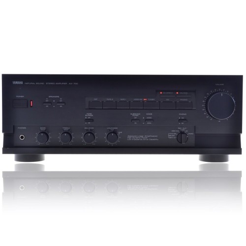 Amplificator Stereo Yamaha AX-700, 20Hz - 20kHz, 110W/Canal, THD 0.05, 11.5kg, Negru