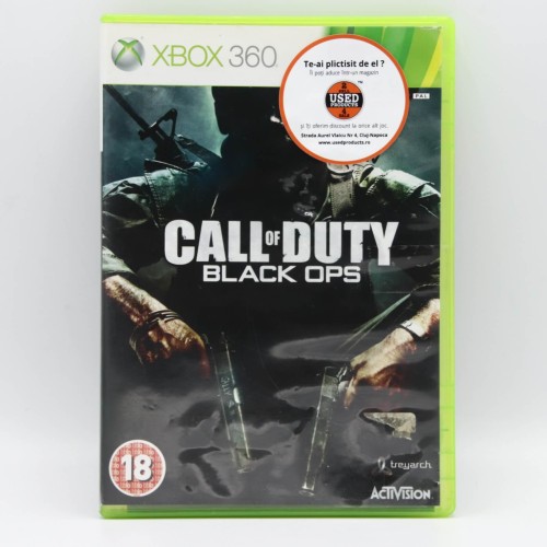 Call of Duty Black Ops - Joc Xbox 360