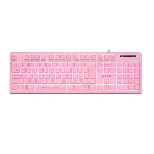 Tastatura gaming cu fir Marvo Scorpion CM418, roz
 Tastatura gaming cu fir Marvo Scorpion CM418, roz