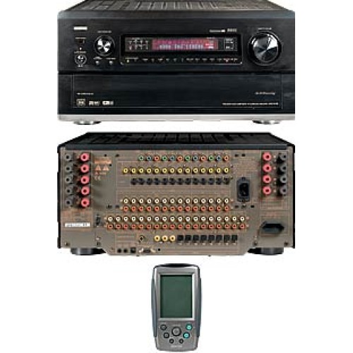 Amplificator Denon AVC-A 1SE, 7.1 channel THX Ultra, Dolby Digital, DTS, 7 x 220W, Black + Telecomanda Denon RC-871
