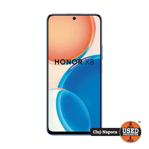 Telefon mobil Honor X8, 128 Gb, Dual SIM, Ocean Blue