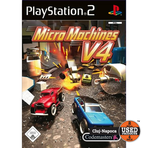 Micro Machines v4 - Joc PS2