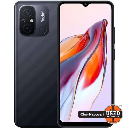 Xiaomi Redmi 12C, 64 Gb, Dual Sim, Graphite Gray