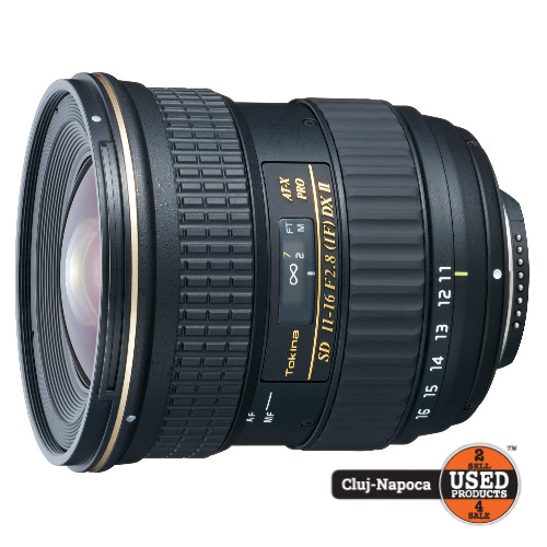 Obiectiv foto Tokina ATX Pro 11-16mm f/2.8 DX, Aspherical, pentru Nikon