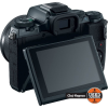 Aparat foto Mirrorless Canon EOS M5, 24MP, APSC Full HD Kit + Obiectiv 15-45mm EF-M 15-45 F/3.5-6.3 IS STM, Negru