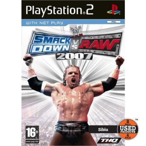 Smackdown Vs Raw 2007 - Joc PS2
