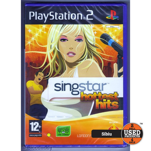 SingStar Hottest Hits - Joc PS2
