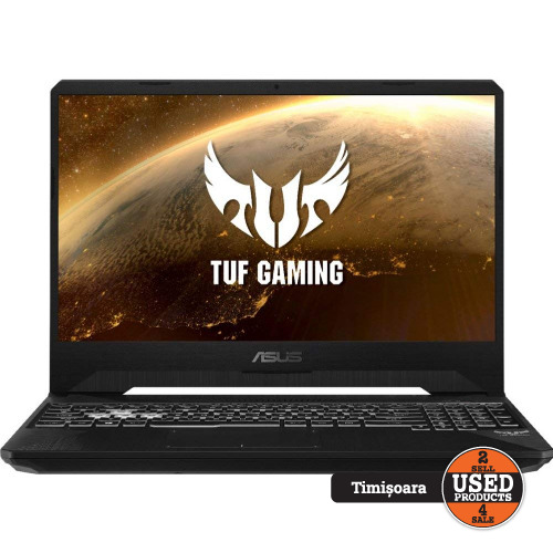 Laptop Gaming Asus TUF FX505G, 15.6 inch FHD 120 Hz, i5 9300H, 24 Gb RAM DDR4, SSD 512 Gb MVe M.2, HDD 1 Tb, nVidia GeForce GTX 1650 4 Gb
