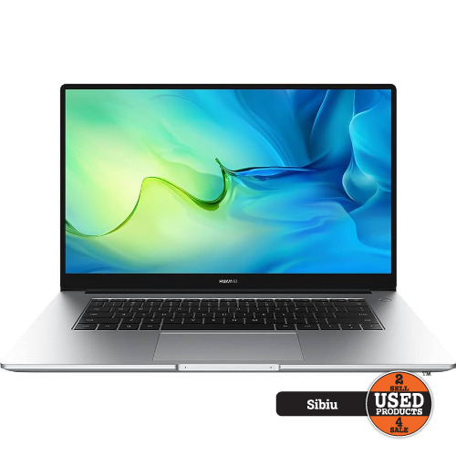 Laptop Huawei MateBook D15, BoB-WAI9Q, Intel Core i3-10110U, 15.6", Full HD, 8GB, 256GB SSD, Intel UHD Graphics 620
