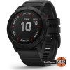 Smartwatch Garmin Fenix 6X Pro, 51 mm, Multisport, Android, iOS, Bratara compatibila, 10ATM, Garmin Pay, Black