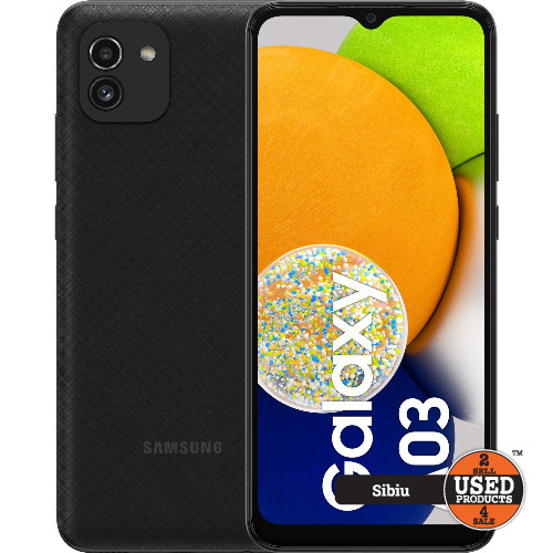 Samsung Galaxy A03, 64Gb, Dual Sim, Black
