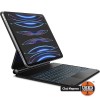 Husa magnetica cu tastatura iluminata Dracool, pentru iPad 10th, Trackpad Multi-touch, Auto-Sleep, USB-C, QWERTY