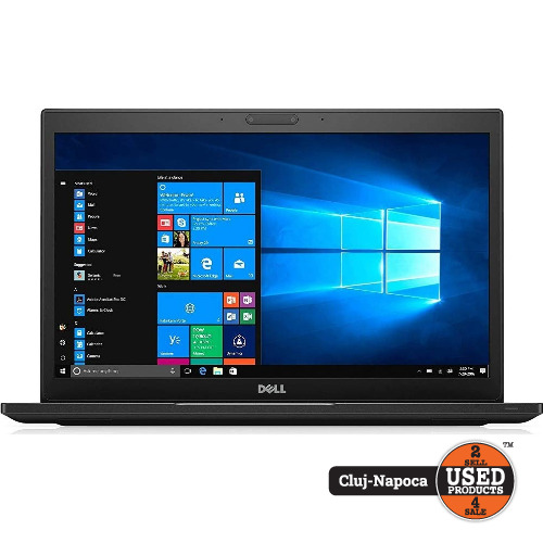 Laptop DELL Latitude 7480, Display 14 inch FHD, Intel Core i5-7300u, 8 Gb RAM, SSD 120 Gb, Intel HD Graphics 620, HDMI, USB-C, Ethernet