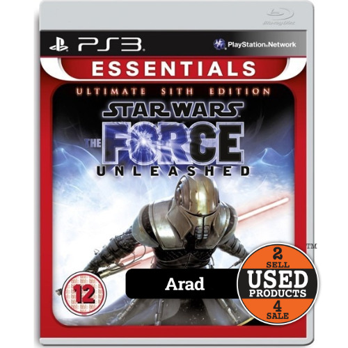 Star Wars The Force Unleashed - Joc PS3
